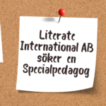 Literate söker en specialpedagog